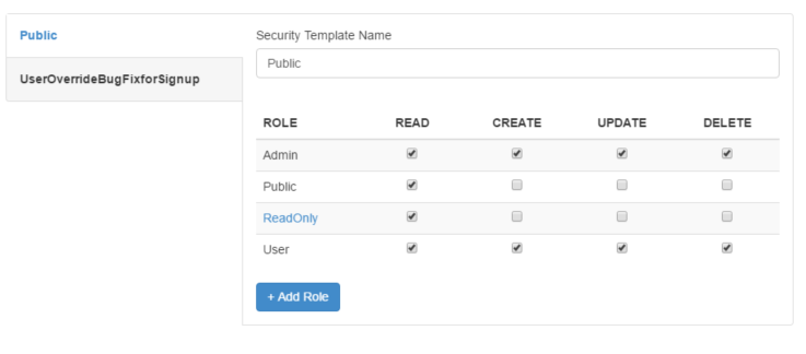 Public Security Template