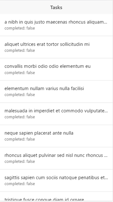 Tasks Order By Name