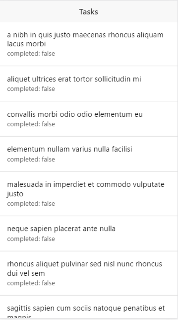 Task List with Wrapped Text